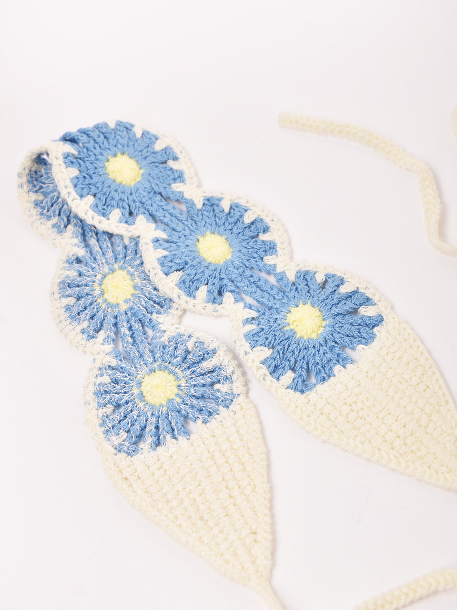 2色展開】マーガレット柄 クロシェ ヘアバンド – 古着屋Top of the