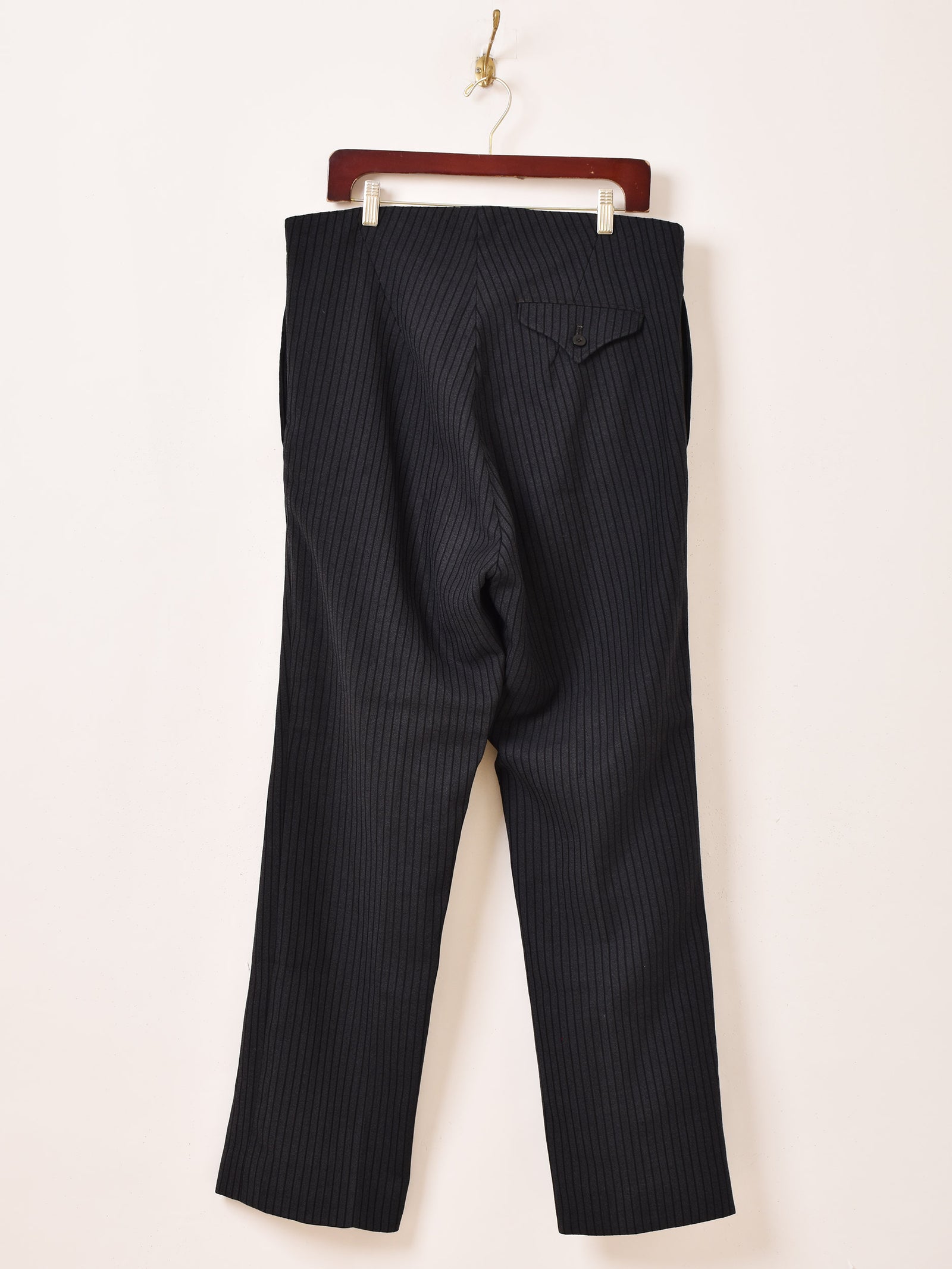 フランス製 ストライプ フレンチワーク トラウザー – 古着屋Top of the