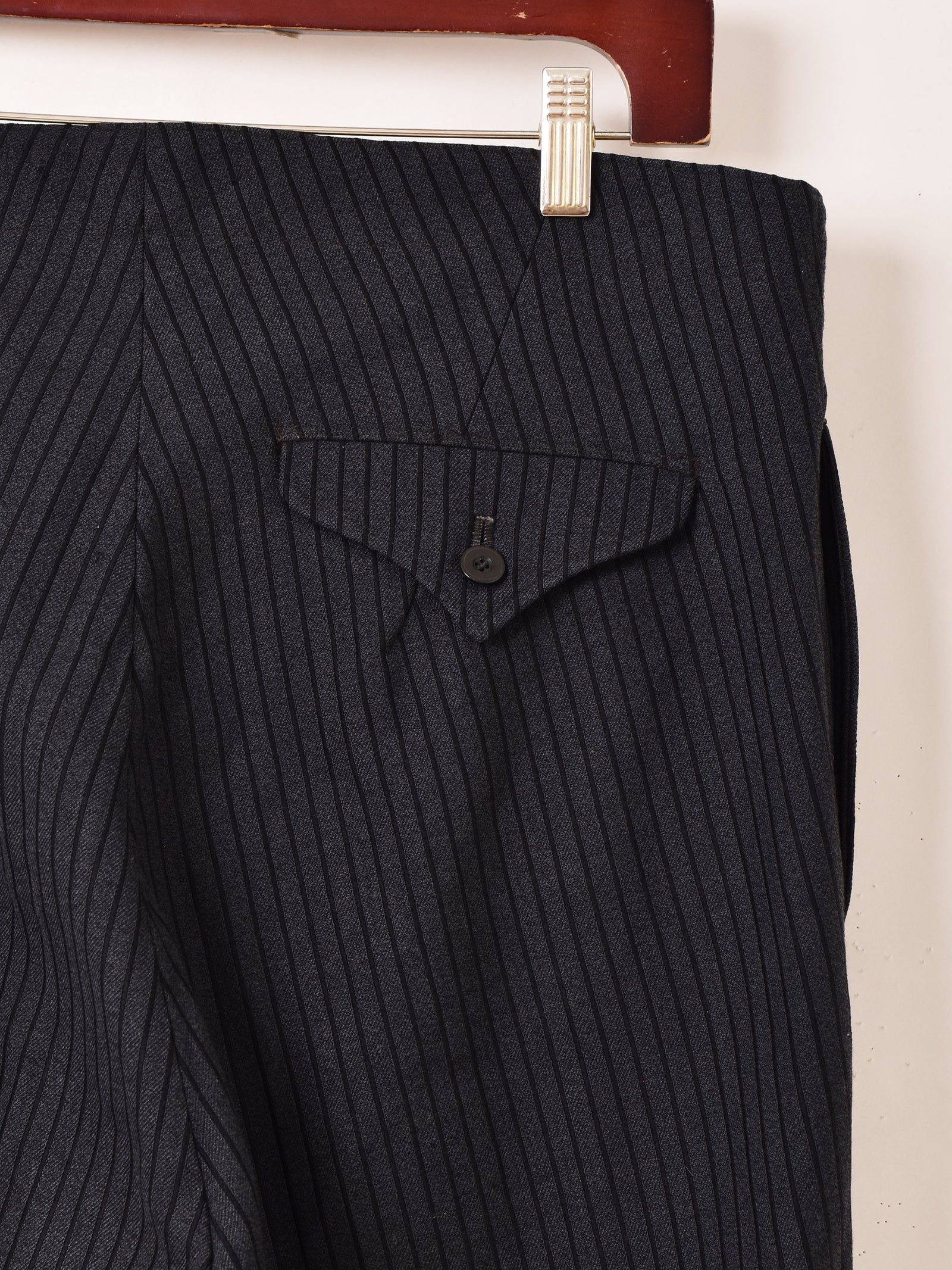 フランス製 ストライプ フレンチワーク トラウザー – 古着屋Top of the