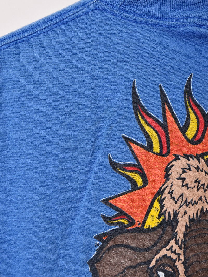 1991's NEW DEAL SKATEBOARDS MIKE VALLELY プリントTシャツ – 古着屋
