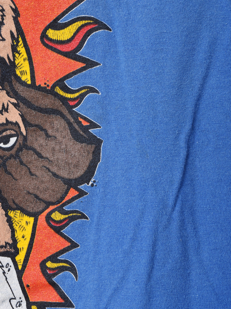 1991's NEW DEAL SKATEBOARDS MIKE VALLELY プリントTシャツ – 古着屋
