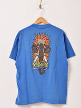 1991's NEW DEAL SKATEBOARDS MIKE VALLELY プリントTシャツ