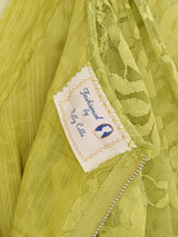 Cape Design Lace Dress