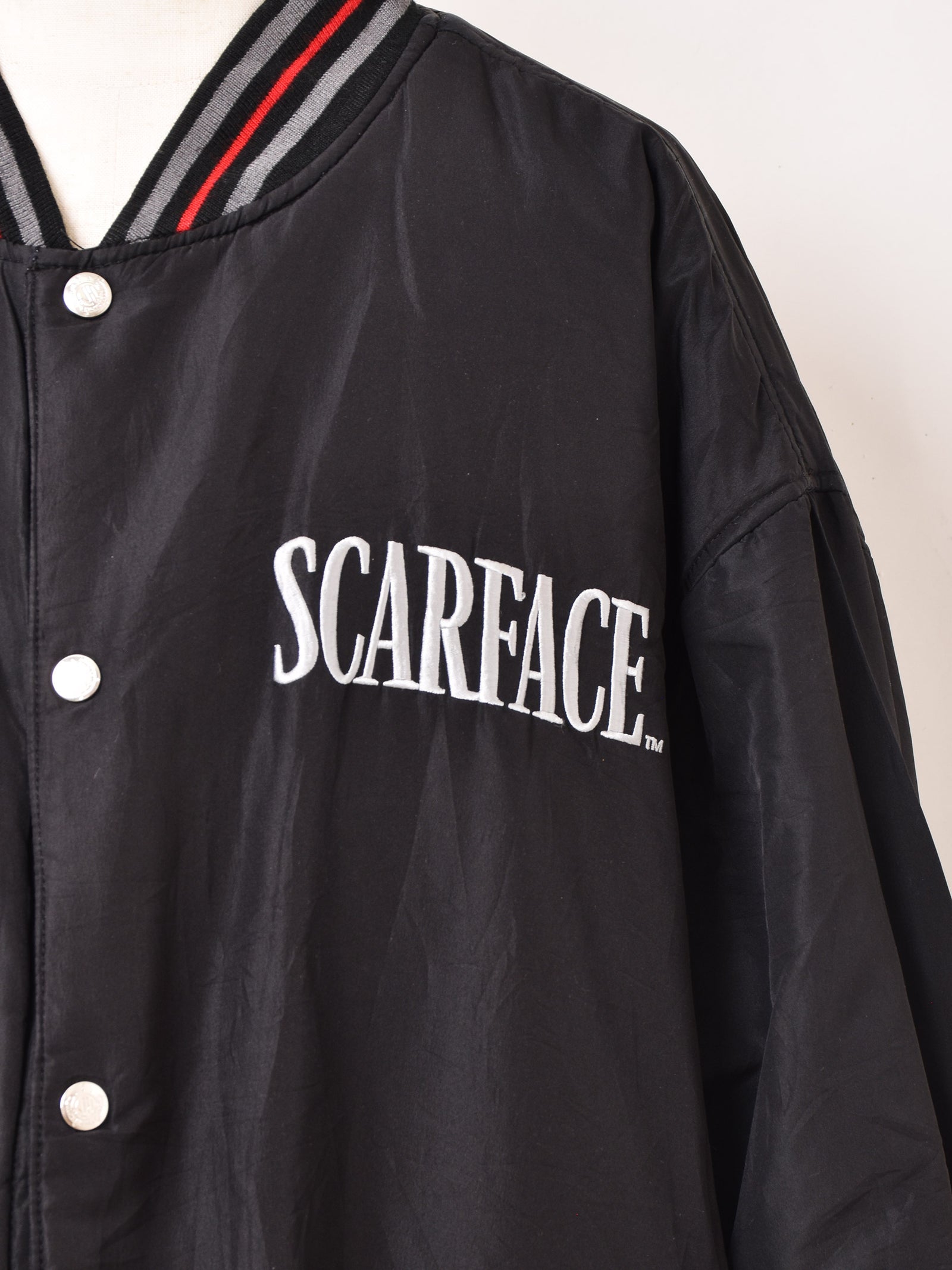 jh scar face スカーフェイス　レーシング　ジャケット　ハミルトン 楽天市場】古着 90'S ジェフハミルトン JEFF HAMILTON SCARFACE