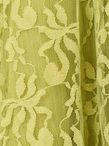 Cape Design Lace Dress