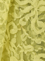 Cape Design Lace Dress
