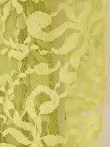 Cape Design Lace Dress
