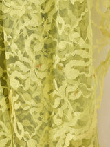 Cape Design Lace Dress