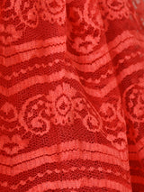 50's Bare Top Lace Dress