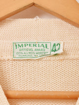 50 〜60's アメリカ製"IMPERIAL" レタードセーター
