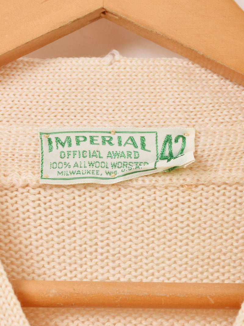 50 〜60's アメリカ製"IMPERIAL" レタードセーター