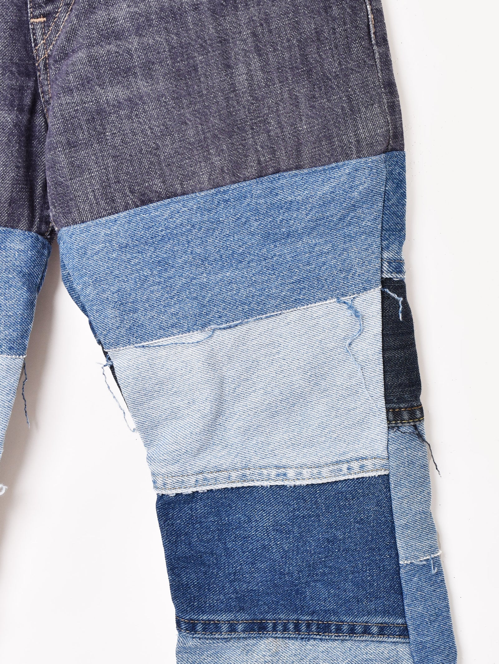 リメイク パッチワーク Levi's デニムパンツ W28 – 古着屋Top of the
