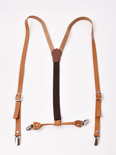 ブラウンレザーサスペンダー 3色展開】レザーサスペンダー – 古着屋Top of the Hillのネット通販サイト
