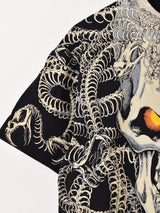 1993’s Made in USA "LIQUID BLUE" Medusa Skull Print T-shirt