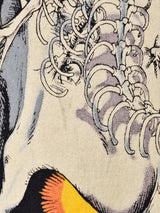 1993’s Made in USA "LIQUID BLUE" Medusa Skull Print T-shirt