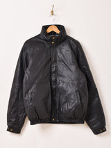 80's〜90’s "Eddie Bauer" Leather Down Jacket