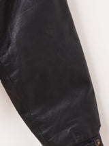 80's〜90’s "Eddie Bauer" Leather Down Jacket