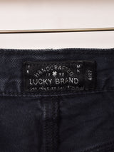 "Lucky Brand" フリンジ デニムミニスカート
