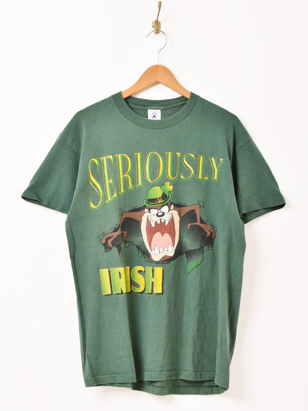 アメリカ製 タズマニアン・デビル プリントTシャツ