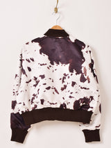 Meridian アニマル柄 ブルゾンジャケット