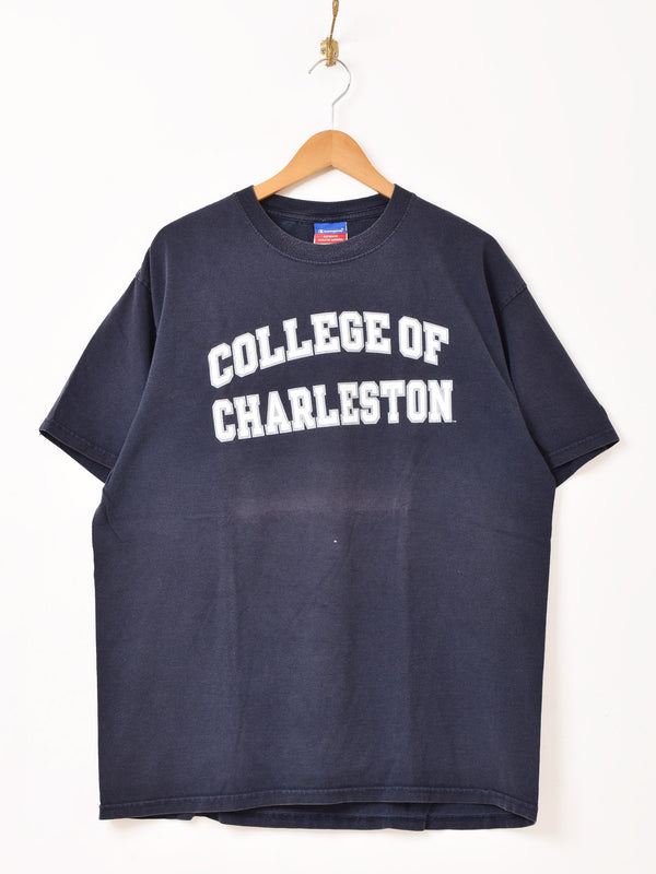 Champion カレッジプリントＴシャツ