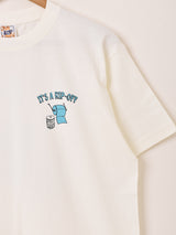 【2色展開】 プリントTシャツ「IT'S A RIP-OFF」