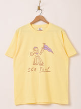 【2色展開】 プリントTシャツ「LOS ANGELES」
