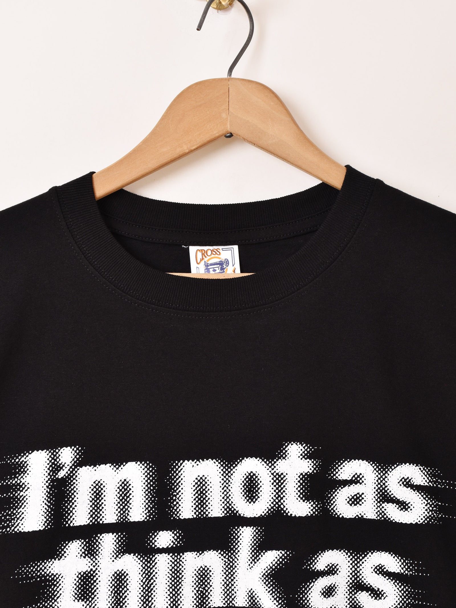 2色展開】 プリントTシャツ「I'm not」 – 古着屋Top of the Hillの