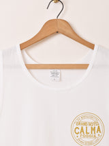 【2色展開】 プリント タンクトップ「CALMA」