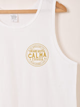 【2色展開】 プリント タンクトップ「CALMA」
