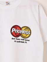 【2色展開】 プリントTシャツ「Priceless」