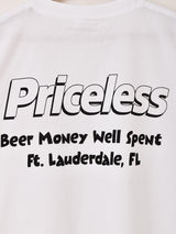 【2色展開】 プリントTシャツ「Priceless」