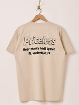 【2色展開】 プリントTシャツ「Priceless」