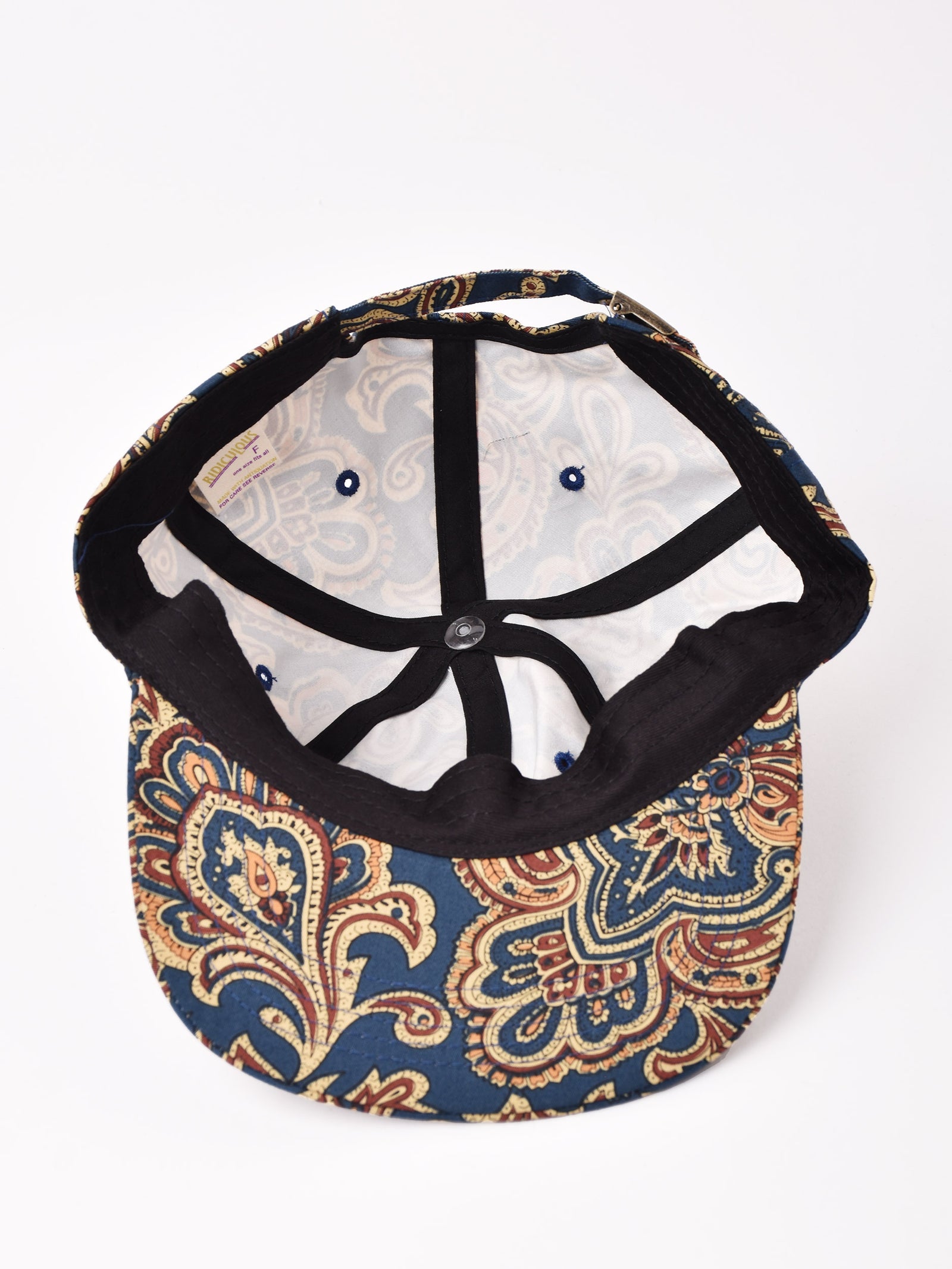 2色展開】Made in Japan ペイズリー柄 キャップ – 古着屋Top of the