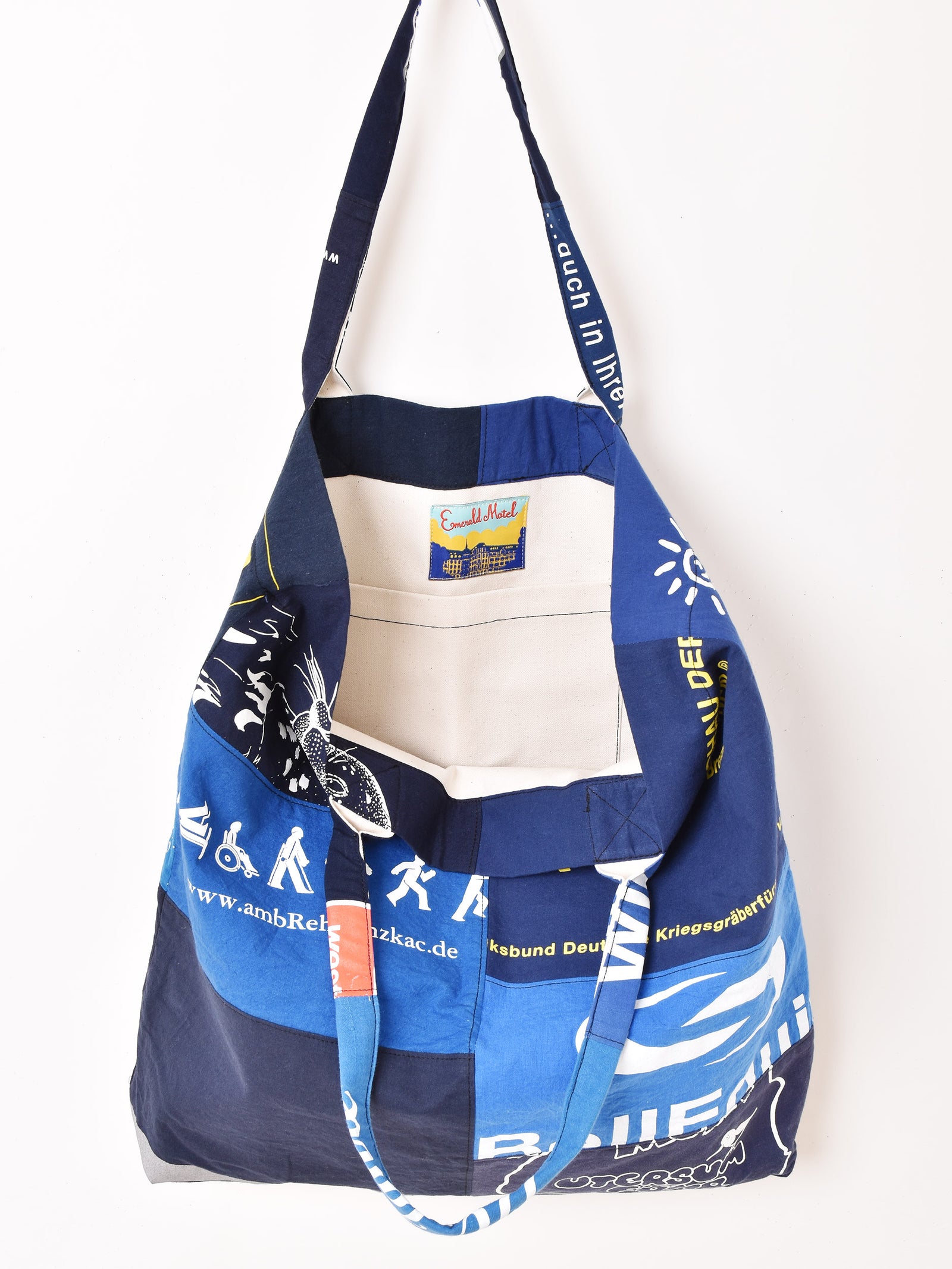 週末お値下げmorimarket eco bag リメイクパンツ パッチワーク morimarket eco bag リメイクパンツ パッチワークパンツ - メルカリ