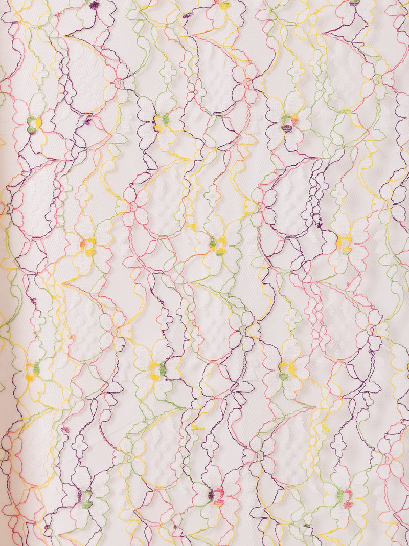 2色展開】Meridian カラフルレース キャミソールワンピース – 古着屋