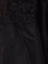 50's〜60's Black Lace Sleeveless Dress