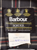 1988's "Barbour" BORDER Waxed Jacket