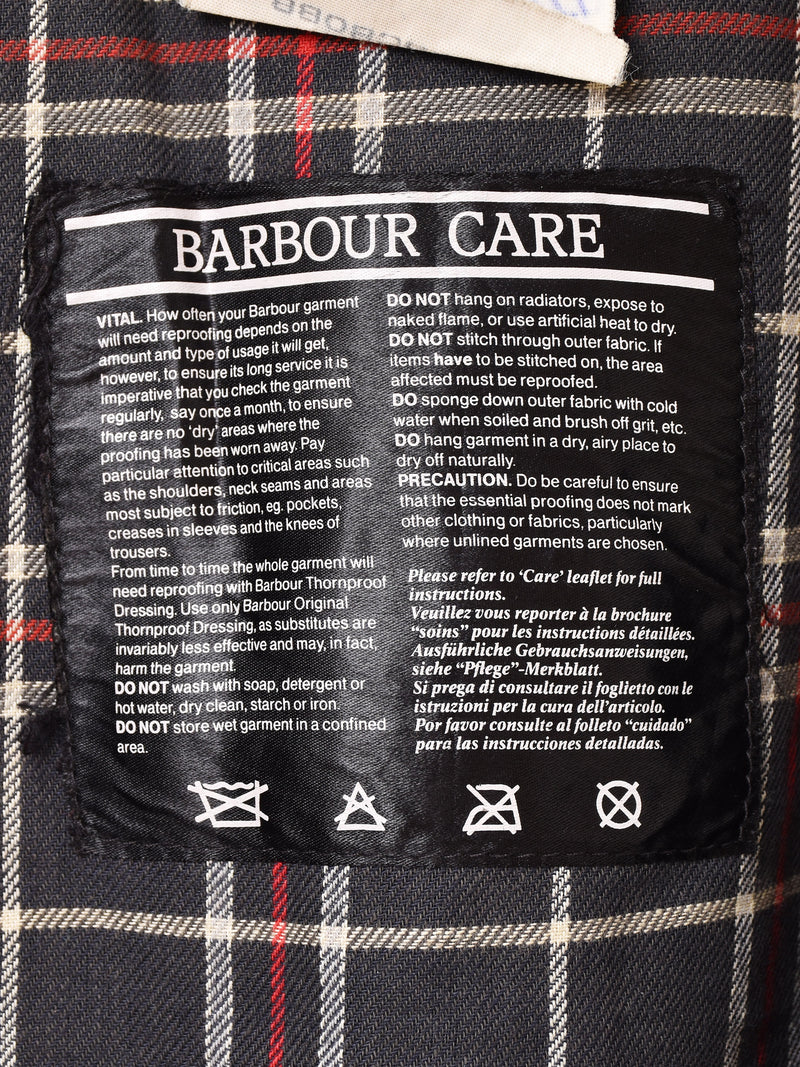 1988's "Barbour" BORDER Waxed Jacket