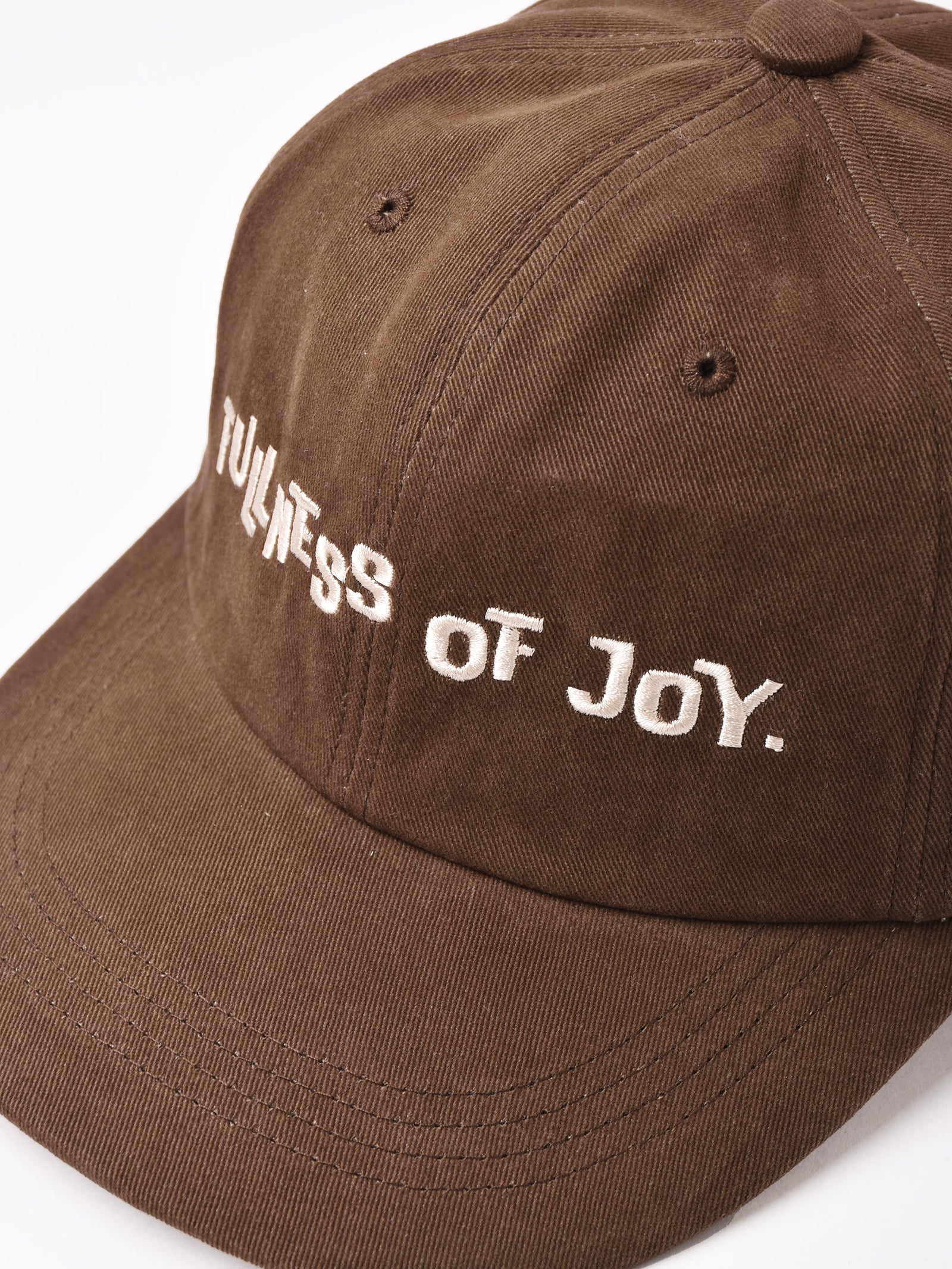 刺繍入り キャップ「FULLNESS OF JOY」 – 古着屋Top of the Hillの