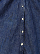 70's Made in USA ”GUNNE SAX" 長袖 デニム プレーリードレス