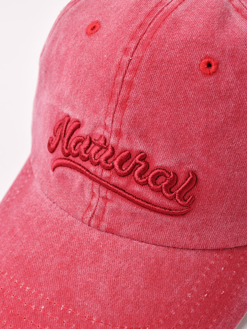刺繍入り キャップ「Natural」 – 古着屋Top of the Hillのネット通販サイト