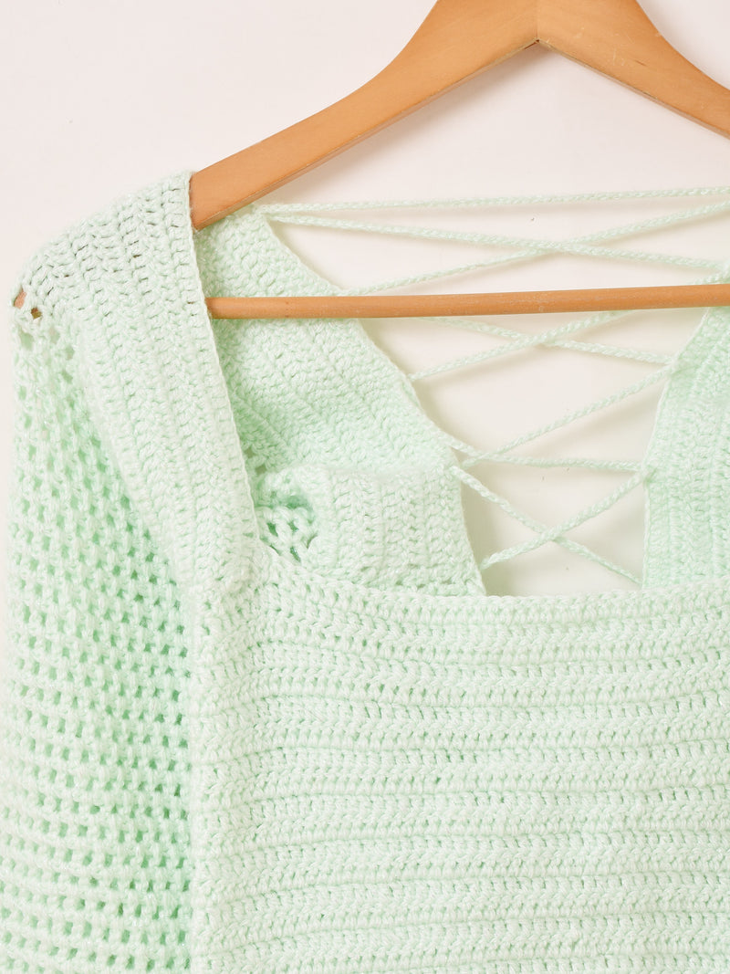 クロシェ 長袖トップス