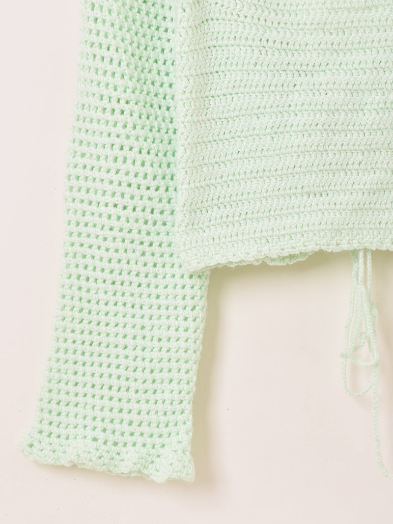 クロシェ 長袖トップス