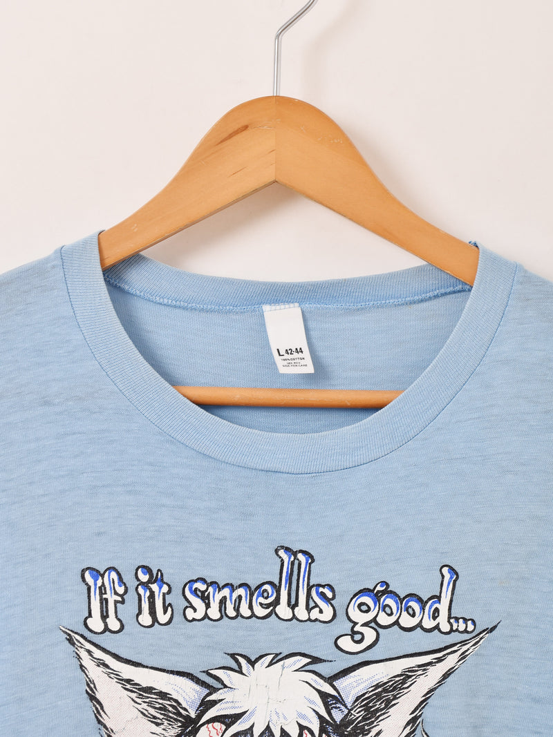 70's ROACH グラフィックプリントTシャツ