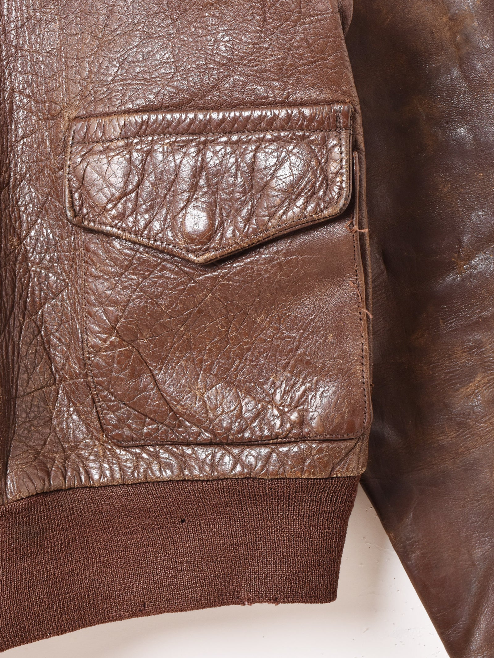 アメリカ軍 A-2 レザー フライトジャケット – 古着屋Top of the Hillの