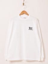 【2色展開】 プリント ロングスリーブTシャツ「Chrome Rbels」