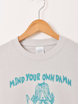 【2色展開】 プリント ロングスリーブTシャツ「Witch」