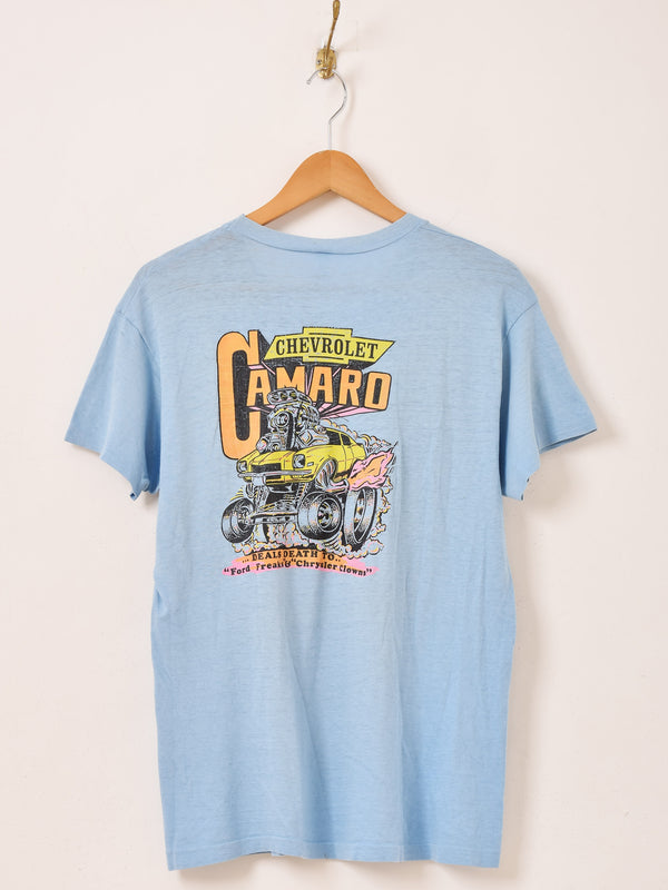 70's ROACH グラフィックプリントTシャツ