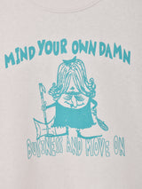 【2色展開】 プリント ロングスリーブTシャツ「Witch」